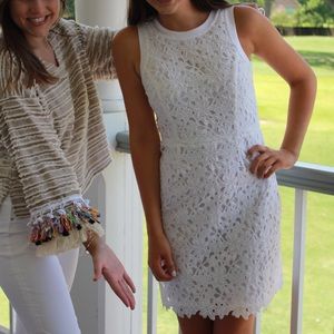 White Lace Kate Spade Dress